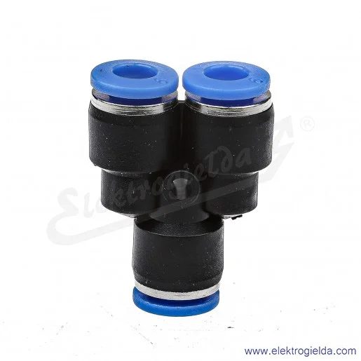 Trójnik z tworzywa typu Y FI6 Trójnik z tworzywa typu Y FI6