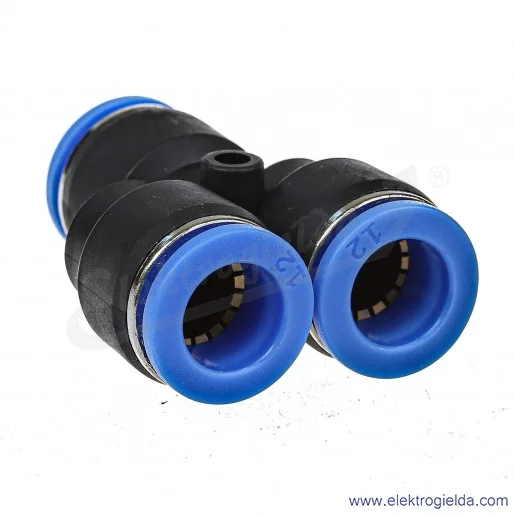 Trójnik z tworzywa typu Y 3x FI12 Trójnik z tworzywa typu Y 3x FI12