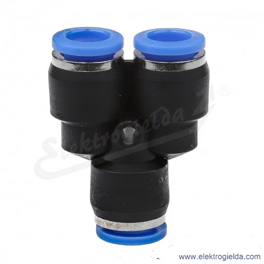 Trójnik z tworzywa typu Y FI8 Trójnik z tworzywa typu Y FI8