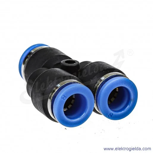 Trójnik z tworzywa typu Y FI8 Trójnik z tworzywa typu Y FI8