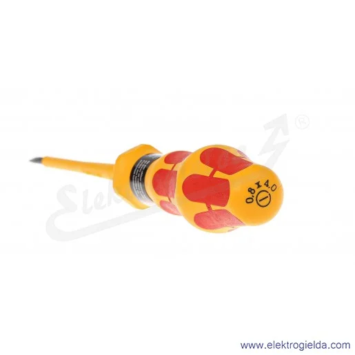 Wkrętak 051583 WERA 0,8x4,0x100 płaski izolowany Kraftform 1060 i VDE Wkrętak 051583 WERA 0,8x4,0x100 płaski izolowany Kraftform 1060 i VDE