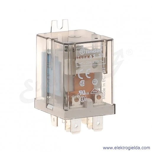 Przekaźnik mocy 65.31.9.024.0000 1Z + 1R 24V DC Faston 250 Przekaźnik mocy 65.31.9.024.0000 1Z + 1R 24V DC Faston 250