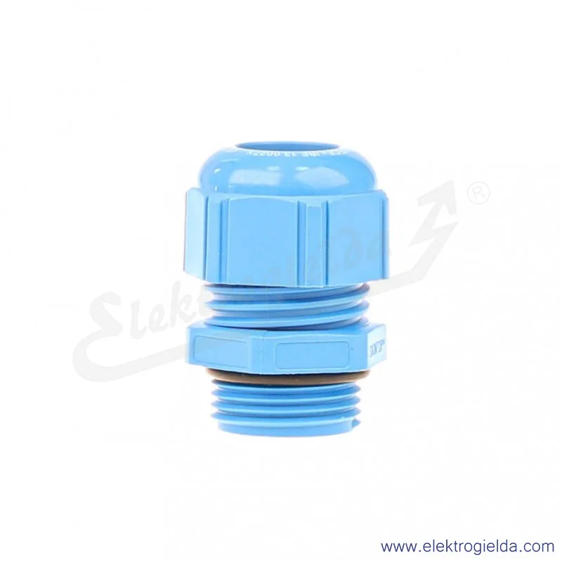 Dławnica z tworzywa 54115420 20x1,5 ATEX K-M BU SKINTOP niebieska, do obszarów iskrobezpiecznych Dławnica z tworzywa 54115420 20x1,5 ATEX K-M BU SKINTOP niebieska, do obszarów iskrobezpiecznych