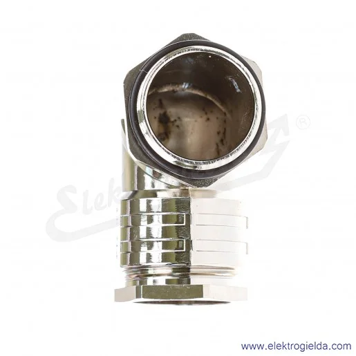 Dławnica kablowa 52005420 RWV PG 21 kątowa metalowa, odporna na korozję i wodę morską Dławnica kablowa 52005420 RWV PG 21 kątowa metalowa, odporna na korozję i wodę morską