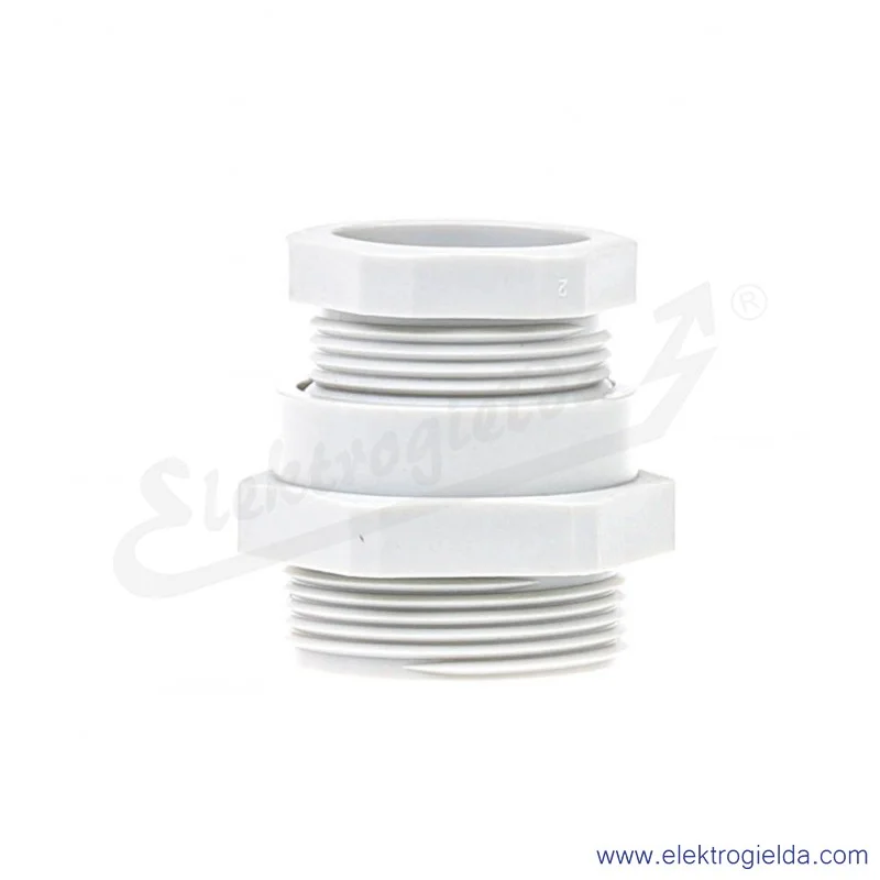 Dławnica kablowa 52107901 szara M32x1,5 SKINDICHT® SVFK-M, do kabli płaskich o szerokości 10..21mm Dławnica kablowa 52107901 szara M32x1,5 SKINDICHT® SVFK-M, do kabli płaskich o szerokości 10..21mm