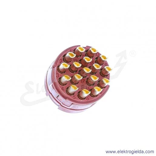 Wkład złącza 73018500 17-pin do M23 żeński EPIC Wkład złącza 73018500 17-pin do M23 żeński EPIC