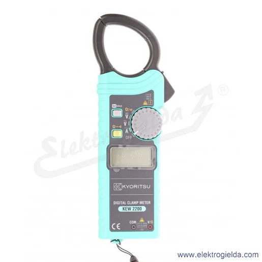 Miernik cęgowy 103898 KEW2200 1000A AC z cewką Rogowskiego Miernik cęgowy 103898 KEW2200 1000A AC z cewką Rogowskiego