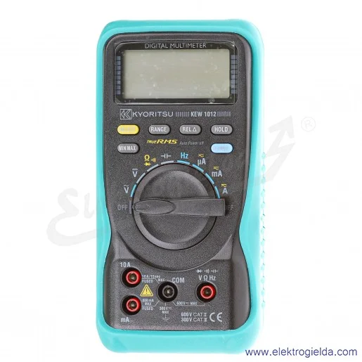 Multimetr 103839 KEW1012 z pomiarem TRMS 600V AC/DC, LCD 6040max, BARGRAF Multimetr 103839 KEW1012 z pomiarem TRMS 600V AC/DC, LCD 6040max, BARGRAF