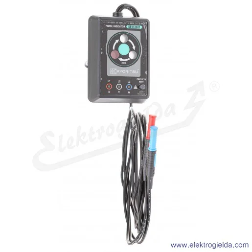 Tester kolejności faz 105848 KEW8031 identyfikacji faz CATIII 600V / CATIV 300V Tester kolejności faz 105848 KEW8031 identyfikacji faz CATIII 600V / CATIV 300V