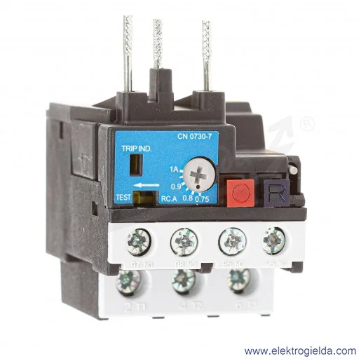 Przekaźnik termiczny BR16 0.75-1.0A Iskra Przekaźnik termiczny BR16 0.75-1.0A Iskra