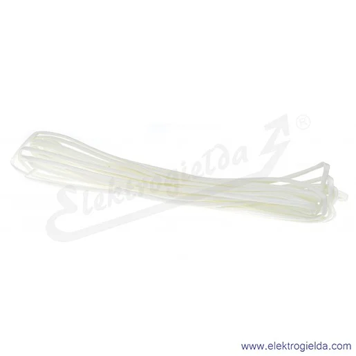 Koszulka elektroizolacyjna OSKS FI 3.0mm z włókna szklanego powleczona sylikonem, sprzedaż po 10m Koszulka elektroizolacyjna OSKS FI 3.0mm z włókna szklanego powleczona sylikonem, sprzedaż po 10m