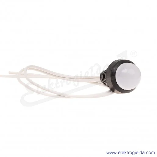 Lampka sygnalizacyjna LW-D10-230AC biała LED 10mm 230VAC