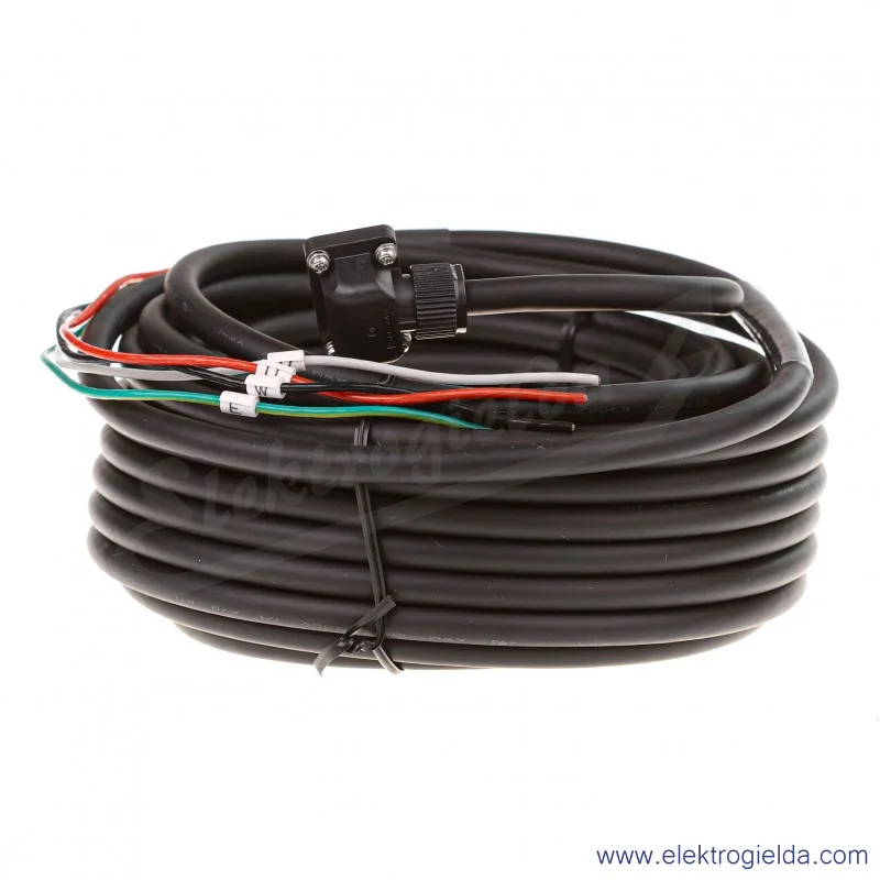 Przewód silnikowy 161601 MR-PWS1CBL10M-A2-L długość 10m, do HF-KE,-KN,-KP,-MP, HG-KN,-KR,-MR Przewód silnikowy 161601 MR-PWS1CBL10M-A2-L długość 10m, do HF-KE,-KN,-KP,-MP, HG-KN,-KR,-MR