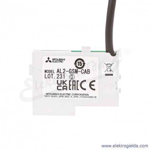 Przewód komunikacyjny 142528 AL2-GSM-CAB ALPHA-/GSM, długość 1.5m Przewód komunikacyjny 142528 AL2-GSM-CAB ALPHA-/GSM, długość 1.5m