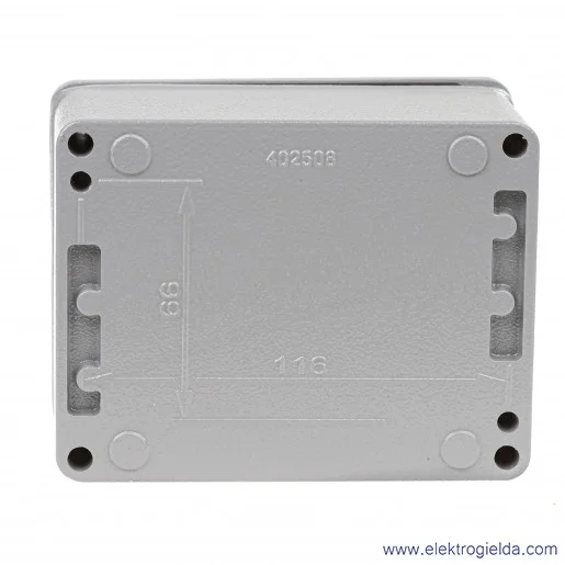 Obudowa aluminiowa ALBX508 130x100x73 Obudowa aluminiowa ALBX508 130x100x73