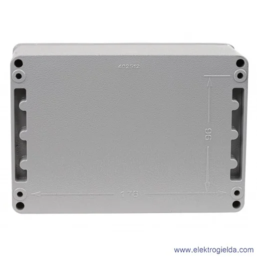 Obudowa aluminiowa ALBX512 190x130x90 Obudowa aluminiowa ALBX512 190x130x90