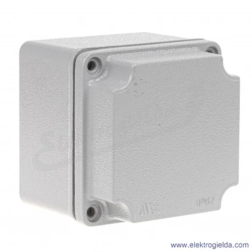 Obudowa aluminiowa ALBX554 80X80X73 Obudowa aluminiowa ALBX554 80X80X73