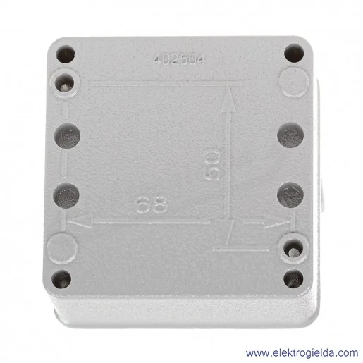 Obudowa aluminiowa ALBX554 80X80X73 Obudowa aluminiowa ALBX554 80X80X73