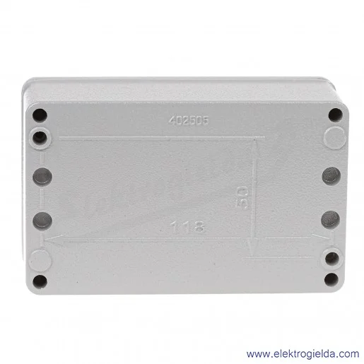 Obudowa aluminiowa ALBX505 130X80X60 Obudowa aluminiowa ALBX505 130X80X60