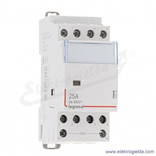 Stycznik modułowy 412535 SM425 230VAC 4Z 25A 230V Stycznik modułowy 412535 SM425 230VAC 4Z 25A 230V