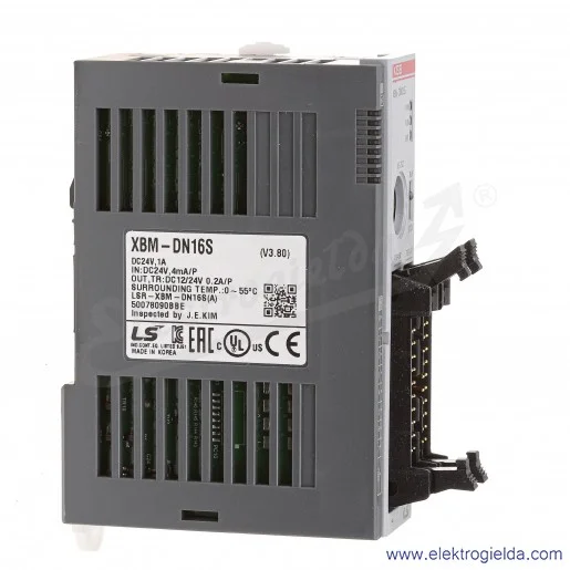 Sterownik XBM-DN16S 8 wejść 24VDC i 8 wyjść tranzystorowych NPN, wbudowana funkcja pozycjonowania, zasilanie 24VDC Sterownik XBM-DN16S 8 wejść 24VDC i 8 wyjść tranzystorowych NPN, wbudowana funkcja pozycjonowania, zasilanie 24VDC