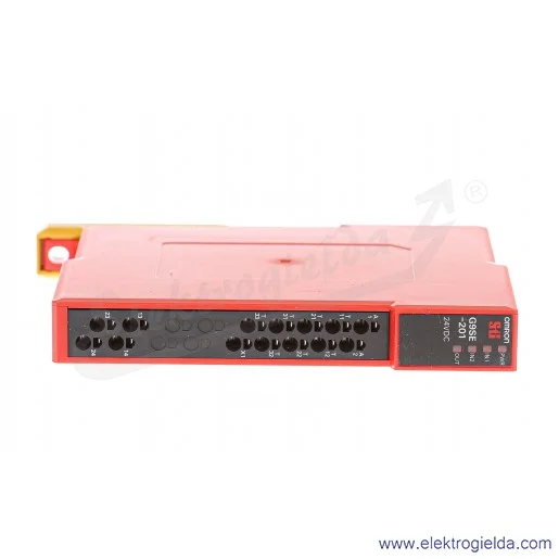 Przekaźnik bezpieczeństwa G9SE-201 24VDC, DPST-NO, 1 wyjście tranzystorowe Przekaźnik bezpieczeństwa G9SE-201 24VDC, DPST-NO, 1 wyjście tranzystorowe