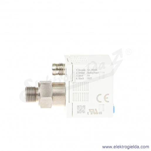 Czujnik ciśnienia DP-111A-E-P-J -1..1bar G1/8" M5, PNP 1..5V, 4..20mA, NO/NC, 12..24VDC Czujnik ciśnienia DP-111A-E-P-J -1..1bar G1/8" M5, PNP 1..5V, 4..20mA, NO/NC, 12..24VDC