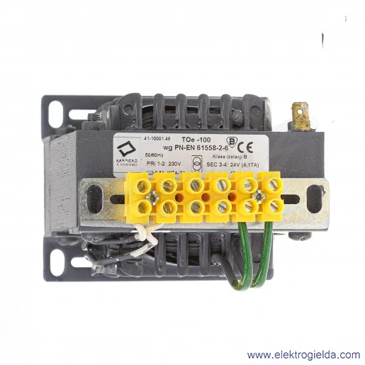 Transformator 41-10001.48 TOe 100 230/24V Transformator 41-10001.48 TOe 100 230/24V