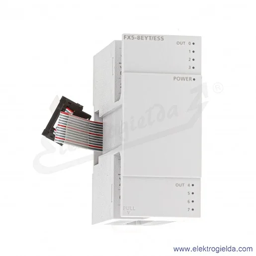 Moduł I/O 280501 FX5-8EYT/ESS rozszerzenie, 8 wyjść tranzystorowych Moduł I/O 280501 FX5-8EYT/ESS rozszerzenie, 8 wyjść tranzystorowych