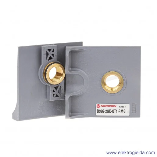 Złącze gwintowane 9211KIT-2V, G1/4, do serii Excelon® Pro, bez wspornika montażowego Złącze gwintowane 9211KIT-2V, G1/4, do serii Excelon® Pro, bez wspornika montażowego