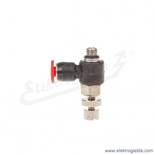 Zawór dławiąco zwrotny kątowy C0K510305, M5-FI3, dławienie na wypływie Zawór dławiąco zwrotny kątowy C0K510305, M5-FI3, dławienie na wypływie