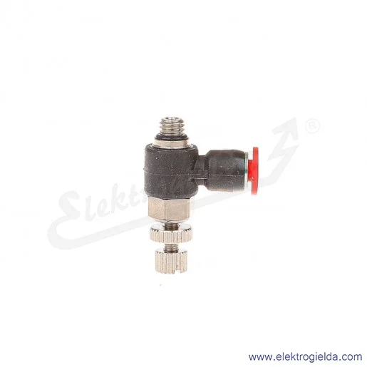 Zawór dławiąco zwrotny kątowy C0K510305, M5-FI3, dławienie na wypływie Zawór dławiąco zwrotny kątowy C0K510305, M5-FI3, dławienie na wypływie