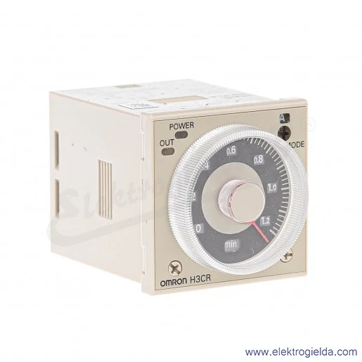 Przekaźnik czasowy H3CR-A 24-48VAC, 0,05 s-300 h, 12-48VDC, DPDT, 11 styków, 48x48mm Przekaźnik czasowy H3CR-A 24-48VAC, 0,05 s-300 h, 12-48VDC, DPDT, 11 styków, 48x48mm