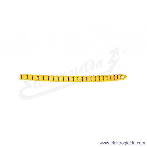 Oznacznik opisowy PC-10003PV40.1 *1* PC 10/3, żółty 200 szt Oznacznik opisowy PC-10003PV40.1 *1* PC 10/3, żółty 200 szt