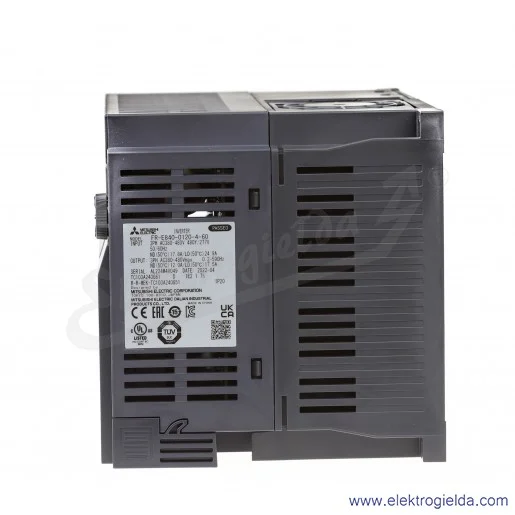Falownik 500115 FR-E840-0120-4-60 5.5-7.5kW, 3x380-480V, 17.5A (5.5kW 12A) RS-485, IP20 Falownik 500115 FR-E840-0120-4-60 5.5-7.5kW, 3x380-480V, 17.5A (5.5kW 12A) RS-485, IP20