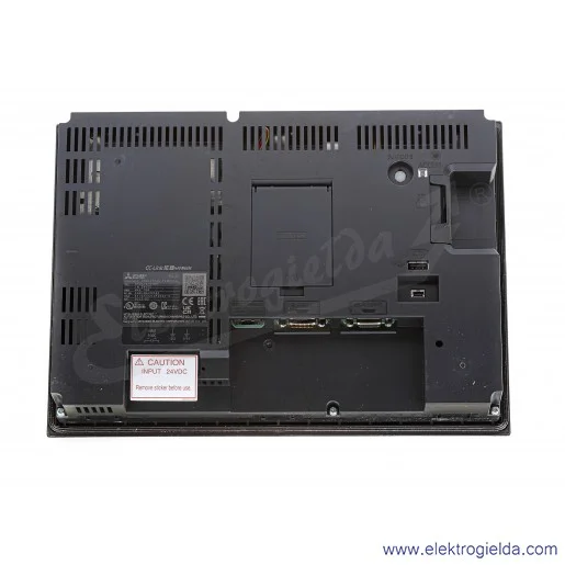 Panel operatorski 270569 GT2310-VTBD GOT2000 10,4" TFT, 24VDC, VGA, 65k kolorów, RS-422/485, RS-232, USB, Ethernet, SD, czarny Panel operatorski 270569 GT2310-VTBD GOT2000 10,4" TFT, 24VDC, VGA, 65k kolorów, RS-422/485, RS-232, USB, Ethernet, SD, czarny