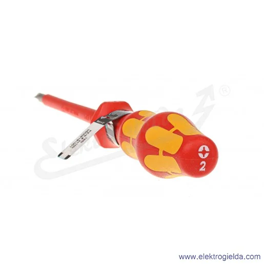 Wkrętak PZ/S 2X80 serii165 i PZ/S VDE izolowany do wkrętów PlusMinus (Pozidriv/rowek) 006191 Wkrętak PZ/S 2X80 serii165 i PZ/S VDE izolowany do wkrętów PlusMinus (Pozidriv/rowek) 006191