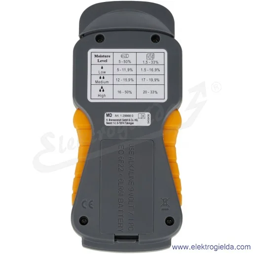 MD Miernik wilgotości Brennenstuhl 1298680 MD Miernik wilgotości Brennenstuhl 1298680