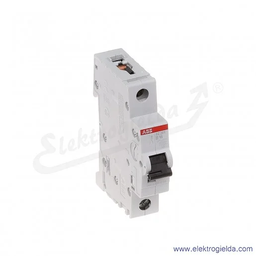 Wyłącznik nadprądowy SZ201-B16 1P B 16A AC 6kA Wyłącznik nadprądowy SZ201-B16 1P B 16A AC 6kA