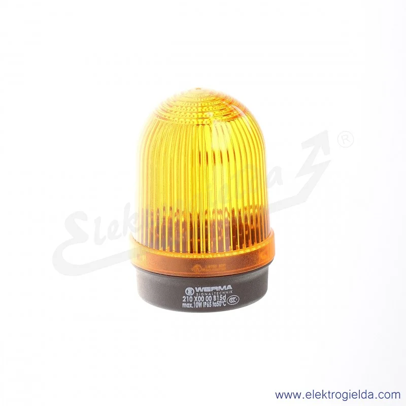Sygnalizator świetlny 210-300-00 żółty BA15d zasilanie 12..230VAC/DC, IP65 , średnica 57mm Sygnalizator świetlny 210-300-00 żółty BA15d zasilanie 12..230VAC/DC, IP65 , średnica 57mm