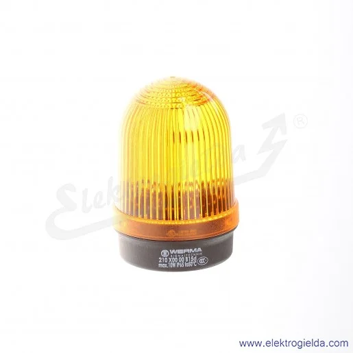 Sygnalizator świetlny 210-300-00 żółty BA15d zasilanie 12..230VAC/DC, IP65 , średnica 57mm Sygnalizator świetlny 210-300-00 żółty BA15d zasilanie 12..230VAC/DC, IP65 , średnica 57mm