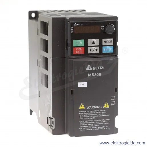 Falownik MS300 1.5KW 230v ND 1.5KW 8.5A HD 1.5KW 7.5A, 0..599Hz Falownik MS300 1.5KW 230v ND 1.5KW 8.5A HD 1.5KW 7.5A, 0..599Hz