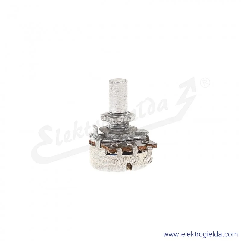 Potencjometr osiowy PR185 1kOhm panelowy 0.2W max 200V Potencjometr osiowy PR185 1kOhm panelowy 0.2W max 200V