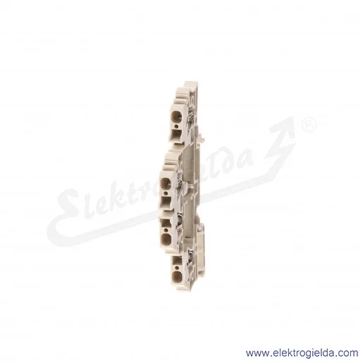 Złączka piętrowa 1674300000 ZDK 2,5mm2 Złączka szeregowa 2P beżowa, zaciski sprężynowe 500V 20A Złączka piętrowa 1674300000 ZDK 2,5mm2 Złączka szeregowa 2P beżowa, zaciski sprężynowe 500V 20A