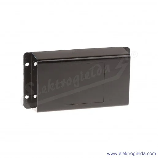 Obudowa z tworzywa PP45N obudowa 69x133 głębokość 30mm z mocowaniem, czarna ABS Obudowa z tworzywa PP45N obudowa 69x133 głębokość 30mm z mocowaniem, czarna ABS