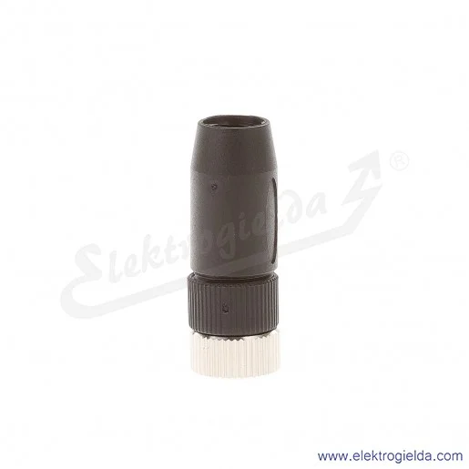 Gniazdo proste 6009974 DOS-0804-G żeńskie M8 4-pin, kodowanie A Gniazdo proste 6009974 DOS-0804-G żeńskie M8 4-pin, kodowanie A