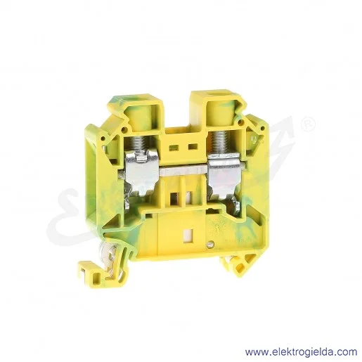 Złączka przelotowa ochronna 3044212 UT 16-PE, żółto-zielona, 16mm2, 76A, 1000V, zaciski śrubowe Złączka przelotowa ochronna 3044212 UT 16-PE, żółto-zielona, 16mm2, 76A, 1000V, zaciski śrubowe