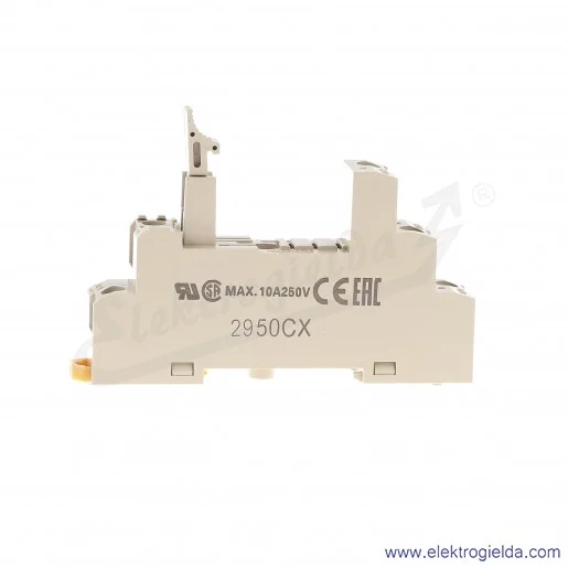 Podstawka przekaźnikowa P2RF-05-E do G2R1-S, 5-pin 10A, na szynę DIN Podstawka przekaźnikowa P2RF-05-E do G2R1-S, 5-pin 10A, na szynę DIN