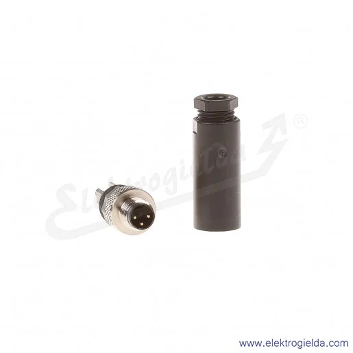 Złącze okrągłe 22260120 AB-C3-M8MS M8 kodowanie A wtyczka prosta 3P męska Złącze okrągłe 22260120 AB-C3-M8MS M8 kodowanie A wtyczka prosta 3P męska