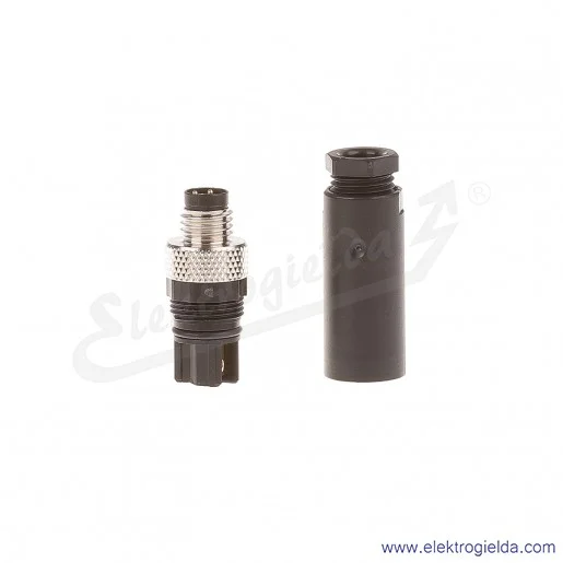 Złącze okrągłe 22260120 AB-C3-M8MS M8 kodowanie A wtyczka prosta 3P męska Złącze okrągłe 22260120 AB-C3-M8MS M8 kodowanie A wtyczka prosta 3P męska